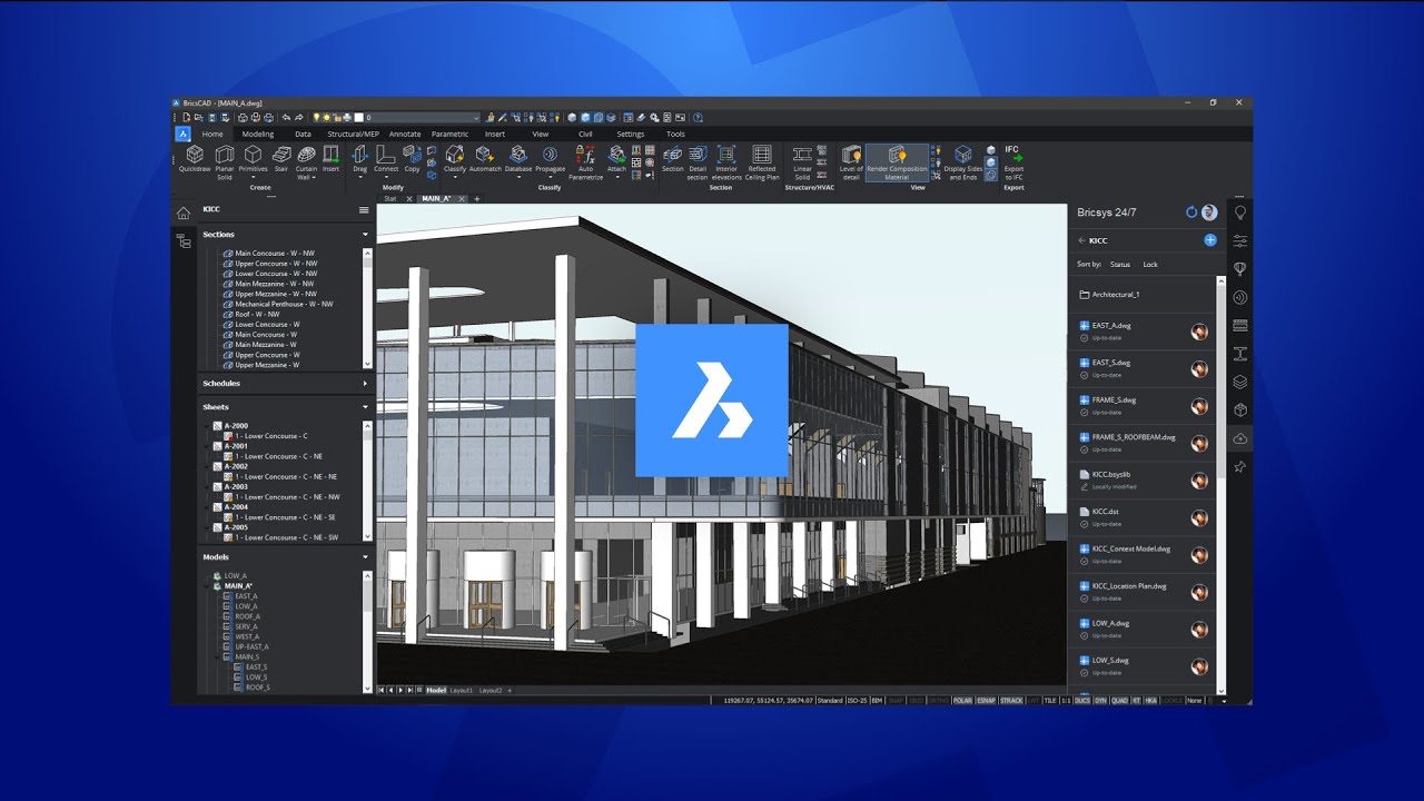 BricsCAD for Structural